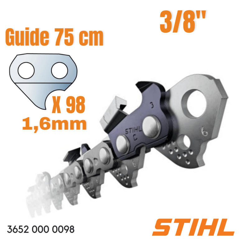 Chaîne Stihl 3652 000 0098