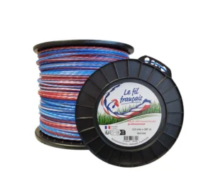 Fil nylon Ø 3,5 mm pour débroussailleuse - Le Fil Français 1821326 - Rouleau de 207 mètres