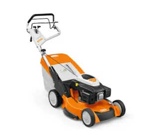 Tondeuse thermique RM 655 VS – Stihl RM655VS – Tractée – Variable – Frein de lame – Coupe 53 cm – Mulching