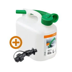 Bidon à carburant 5L transparent avec bec verseur automatique - Stihl