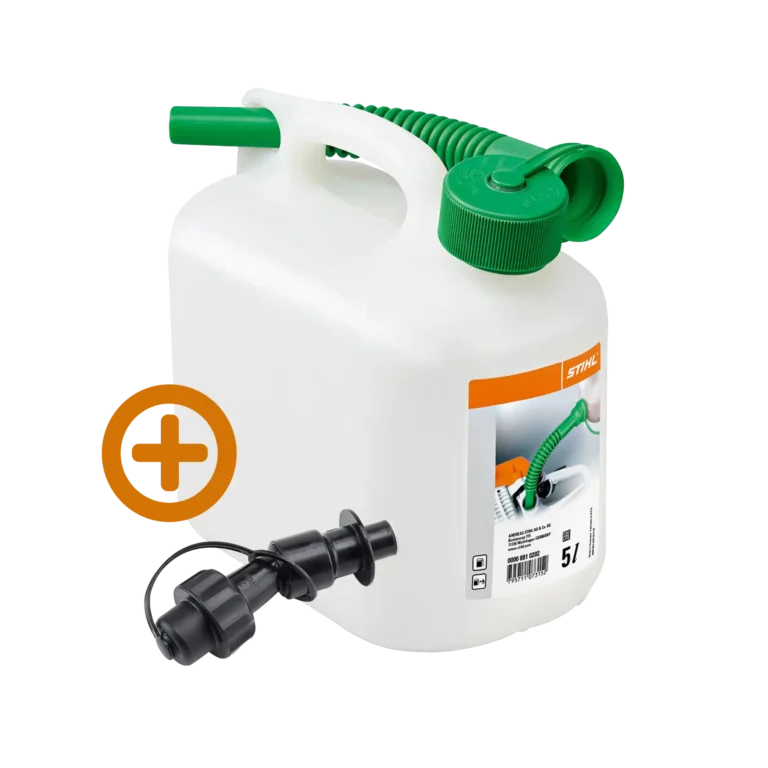 Bidon à carburant 5L transparent avec bec verseur automatique - Stihl