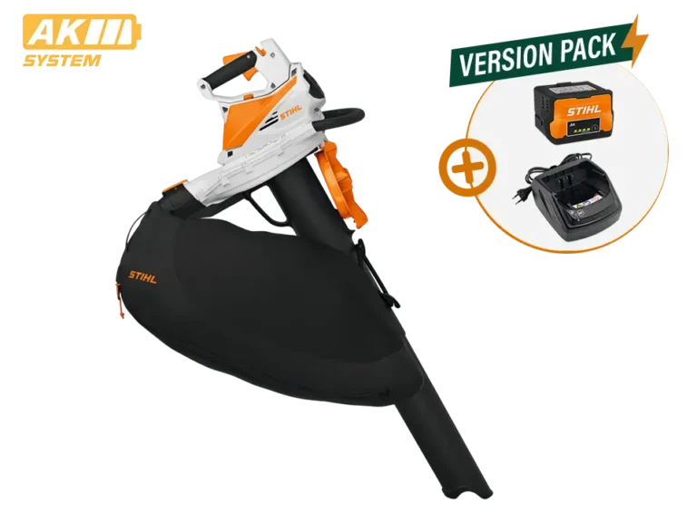 Aspiro souffleur broyeur à batterie SHA 56 Pack - Stihl SHA56 – Avec Batterie et Chargeur – Système AK