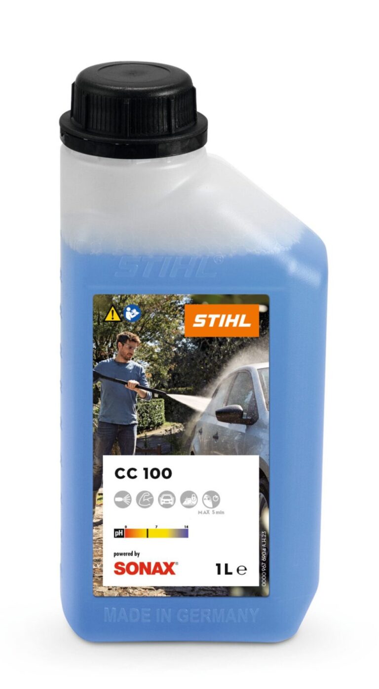 Shampoing-cire pour véhicules CC 100 pour Nettoyeur Haute-Pression - Stihl - 1L