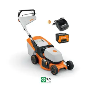 Tondeuse à batterie RMA 248 T Pack - Stihl RMA248T – Tractée – Set avec Batterie et Chargeur – Système AK