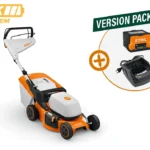 Tondeuse à batterie RMA 248 T Tractée Pack - Stihl RMA248T – Avec Batterie et Chargeur – Système AK