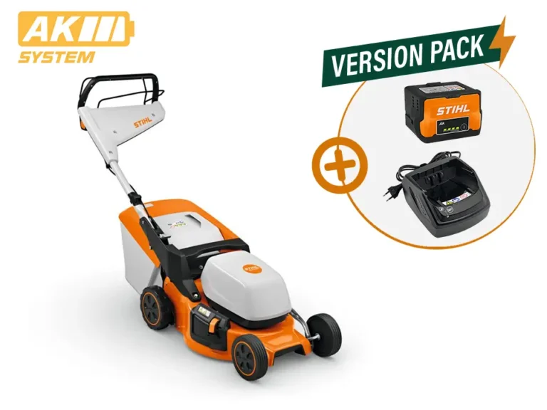 Tondeuse à batterie RMA 248 T Tractée Pack - Stihl RMA248T – Avec Batterie et Chargeur – Système AK