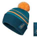 Bonnet à pompon Enfant Beanie Bleu et Orange "SAW" - Bonnet Stihl 0420 440 0000