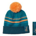 Bonnet à pompon Enfant Beanie Bleu et Orange "SAW" - Bonnet Stihl 0420 440 0000