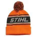 Bonnet à pompon Orange et Noir - Bonnet Stihl 0421 600 0010