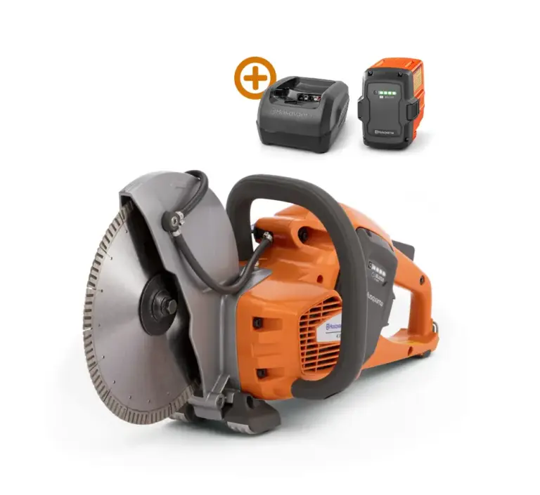 Découpeuse à batterie professionnelle K 535i Pack - Husqvarna K535i - Machine, chargeur et batterie - Diam Ø 230