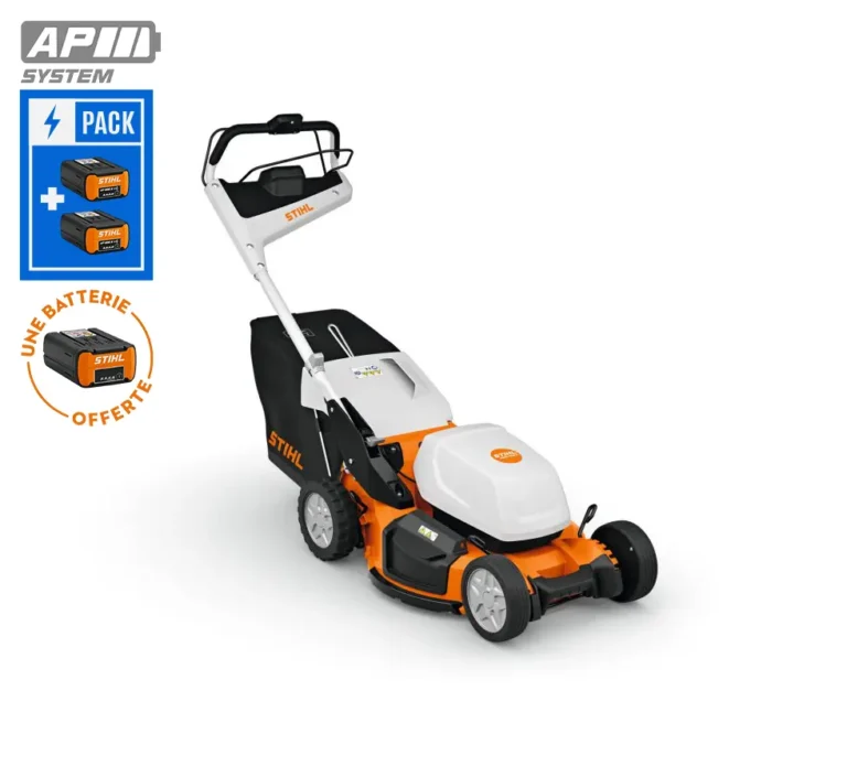 Tondeuse à batterie RMA 756 V Pack - Stihl RMA756v – Avec 2 Batteries AP 500 S | Système AP