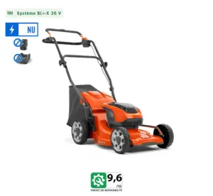 Tondeuse à batterie LC137i Nue - Husqvarna LC 137 i - Machine seule – Système BLi-X 36 V