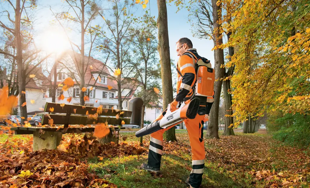 Souffleur BGA 100 sur gamme AP de Stihl