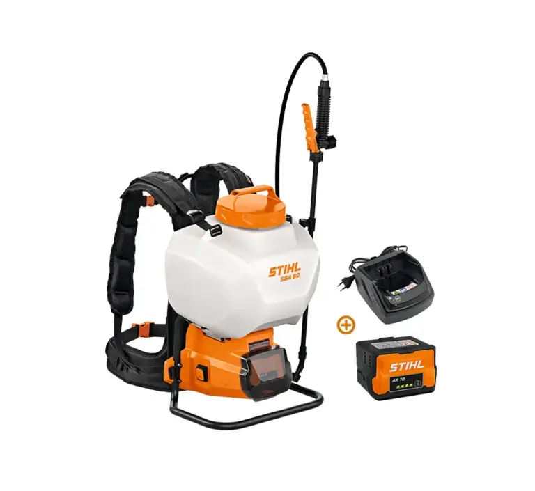 Pulvérisateur à batterie SGA 60 Pack – Stihl SGA60 – 15 Litres – Set avec Batterie & Chargeur – Système AK