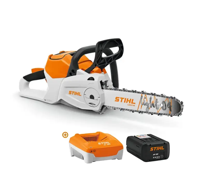 Tronçonneuse à batterie MSA 220 C-B – Stihl MSA220 – Pack avec Batterie AP 30 et Chargeur AL 301