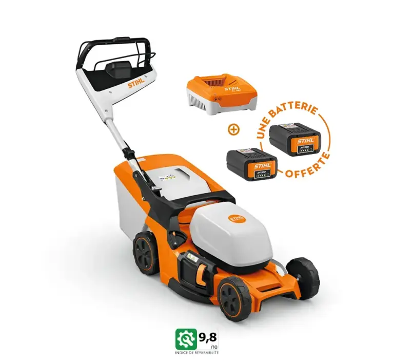 Tondeuse à batterie RMA 453 PV Pack Promo – Stihl – Tractée – Machine seule – Système AP