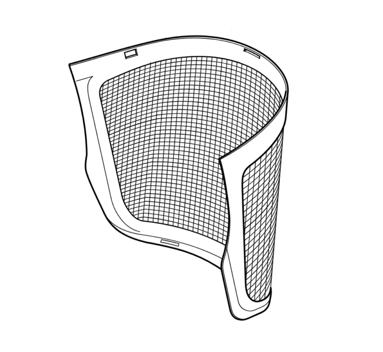Visière grille métal – Stihl – Pour casque ADVANCE Vent