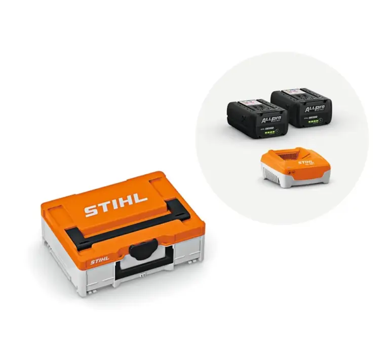 Power Box S avec 2x batterie AP 200.0 P et chargeur AL 501 – Stihl – Systainer – Système AllPRO AP