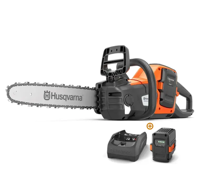Tronçonneuse à batterie 230 i Pack – Husqvarna 230i – Set avec Batterie et Chargeur – Guide 35 cm – Système BLi-X
